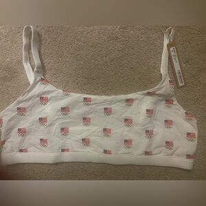 Skims Olympic scoop neck bralette